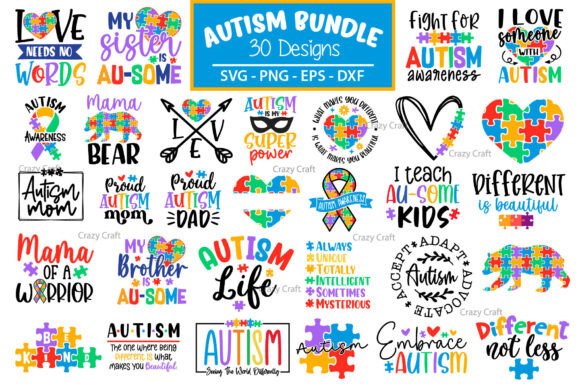 Autism SVG Bundle Review