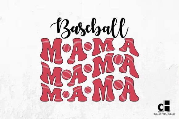 Baseball Mama- Baseball SVG PNG