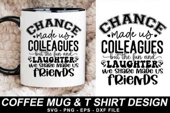 Coffee Mug and T Shirt Design, Coffee