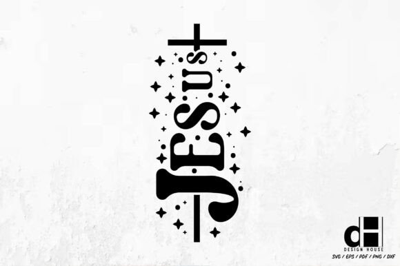 Jesus Christmas Tree SVG PNG