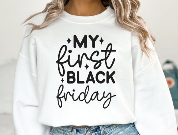 My First Black Friday SVG