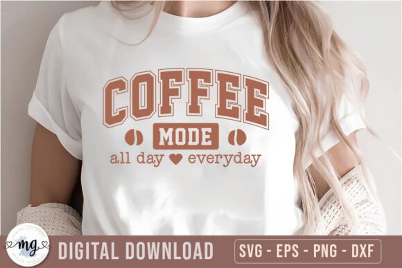 Retro Coffee SVG - Coffee Mode