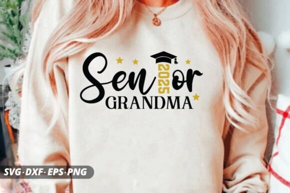 Senior 2025 Grandma - SVG