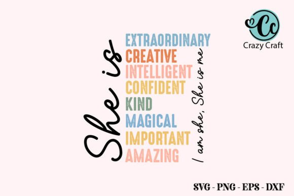 She is Me I Am She Svg