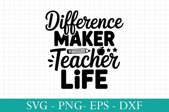 Teacher Quotes SVG Design