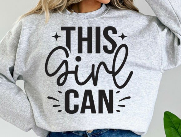 This Girl Can SVG